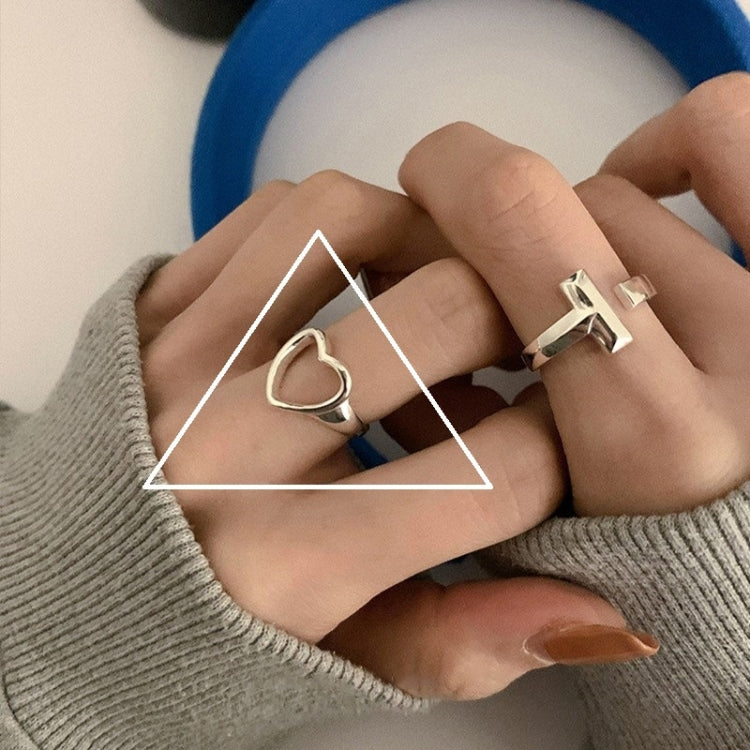 S925 Sterling Silver Vintage Ring Chain Jewelry