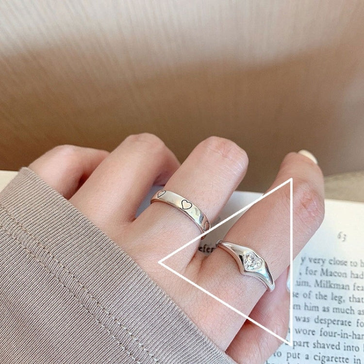 S925 Sterling Silver Vintage Ring Chain Jewelry