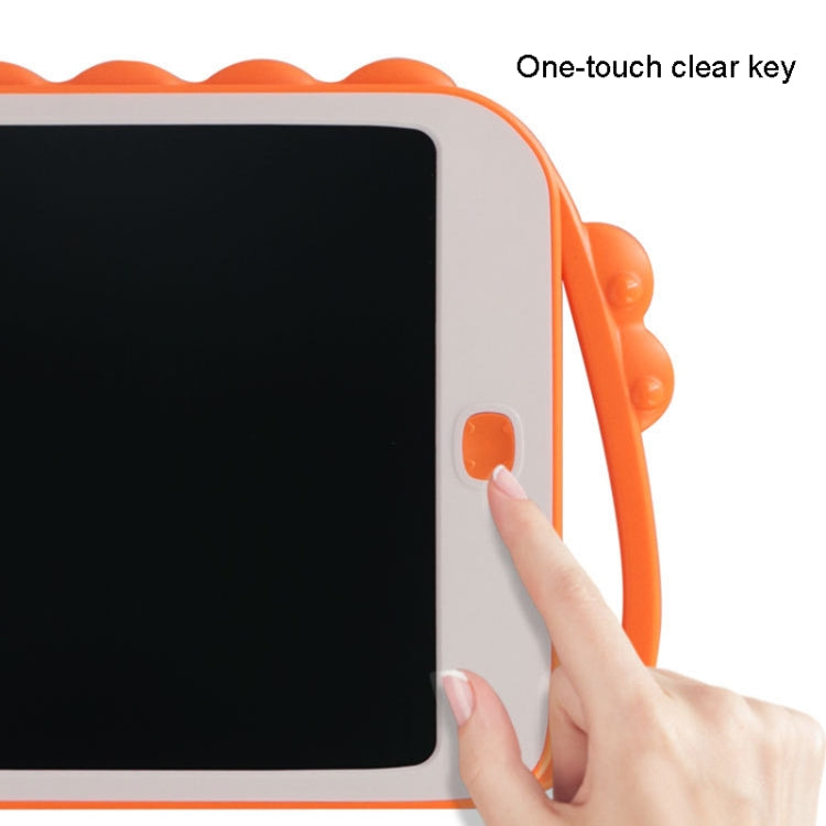 10 inch Cartoon Dinosaur LCD Writing Board Colorful Children Painting Board, 10 inch (Light Blue)