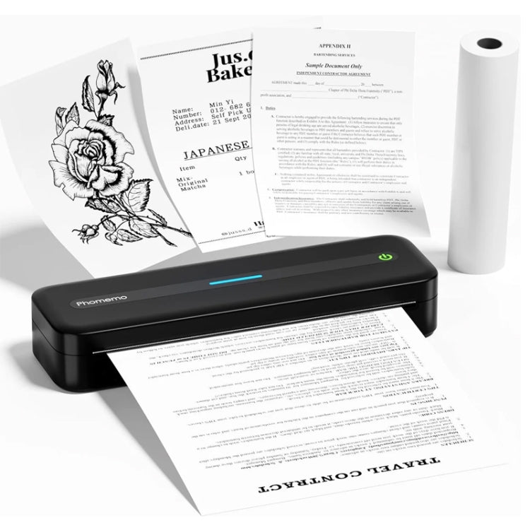 Phomemo M832 300dpi Wireless Thermal Portable Printer, A4 Version, Letter Version