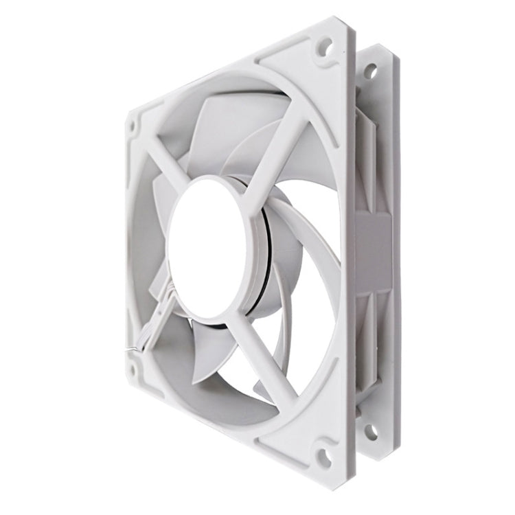 MF12025 4pin High Air Volume High Wind Pressure FDB Magnetic Suspension Chassis Fan 2200rpm (Black)