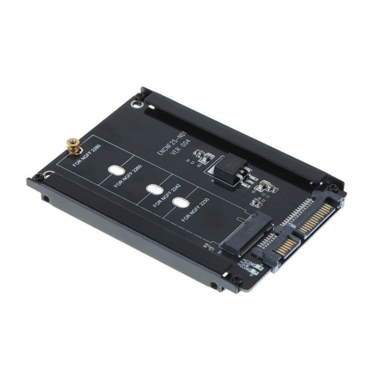 ENCNF2S-N01 NGFF To SATA3 Transfer Card M.2 KEY B-M SSD To 6Gbps Interface Conversion Adapter