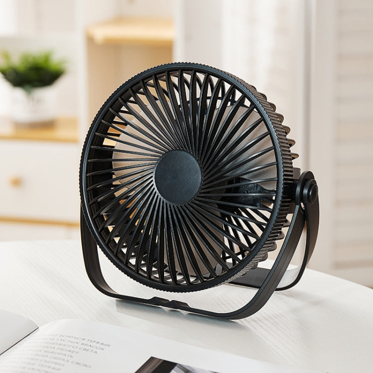 3-in-1 Electric Fan Wall Mounted Desktop Quiet Brushless Turbine Mini Fan, USB Plug, Rechargeable