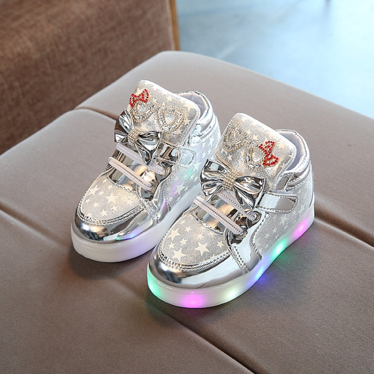 Breathable Flashing Light Luminous Casual Boys & Girls Shoes, 21, 22, 23, 24, 25, 26, 27, 29, 30, 28
