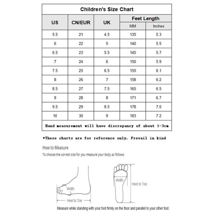 Breathable Flashing Light Luminous Casual Boys & Girls Shoes, 21, 22, 23, 24, 25, 26, 27, 29, 30, 28