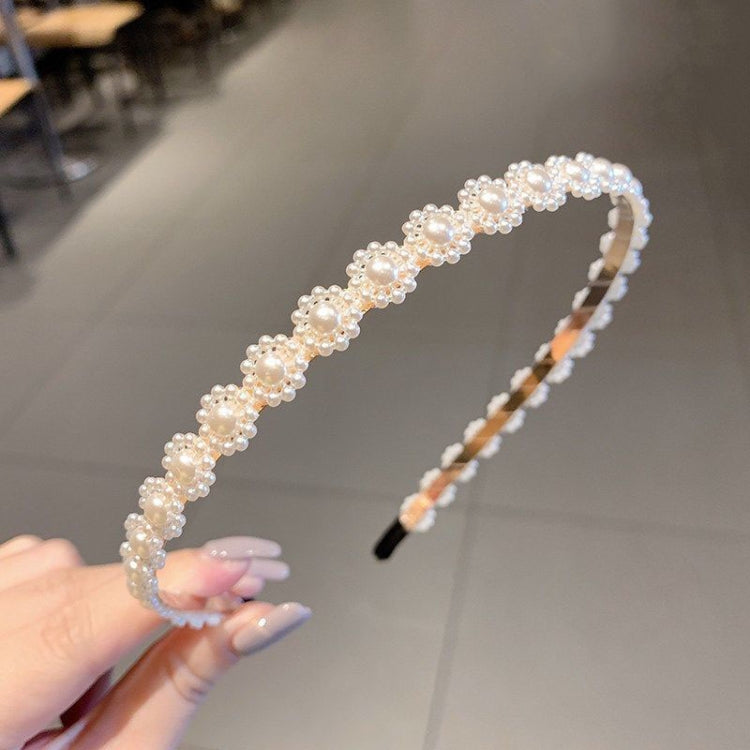 Sweet Pearl Headband Retro Versatile Hair Accessories