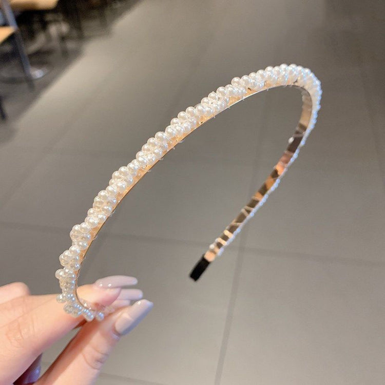 Sweet Pearl Headband Retro Versatile Hair Accessories