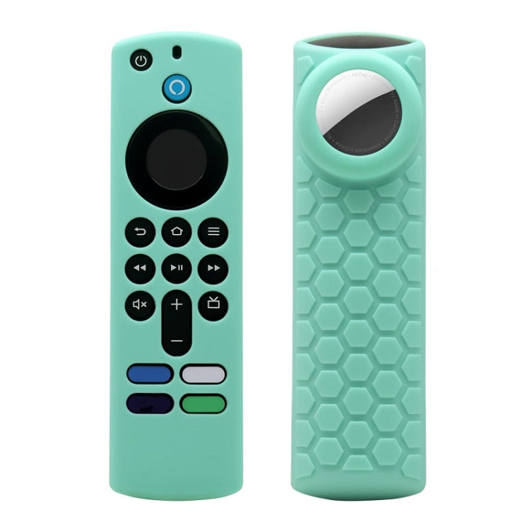 2pcs Remote Control Case For Amazon Fire TV Stick 2021 ALEXA 3rd Gen With Airtag Holder