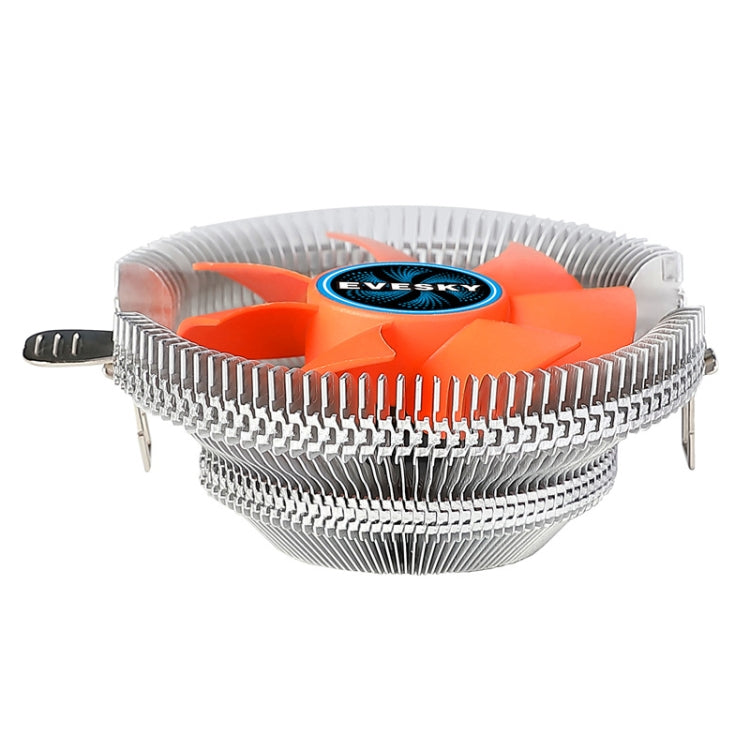EVESKY  Desktop Computer CPU Fan 1155 775 AMD Universal Mute Down Pressure CPU Radiator