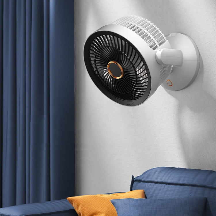 Desktop Air Circulation Upright Night Light Fan Household Rotatable Turbo Fan, Plug-in Model, Charging Model