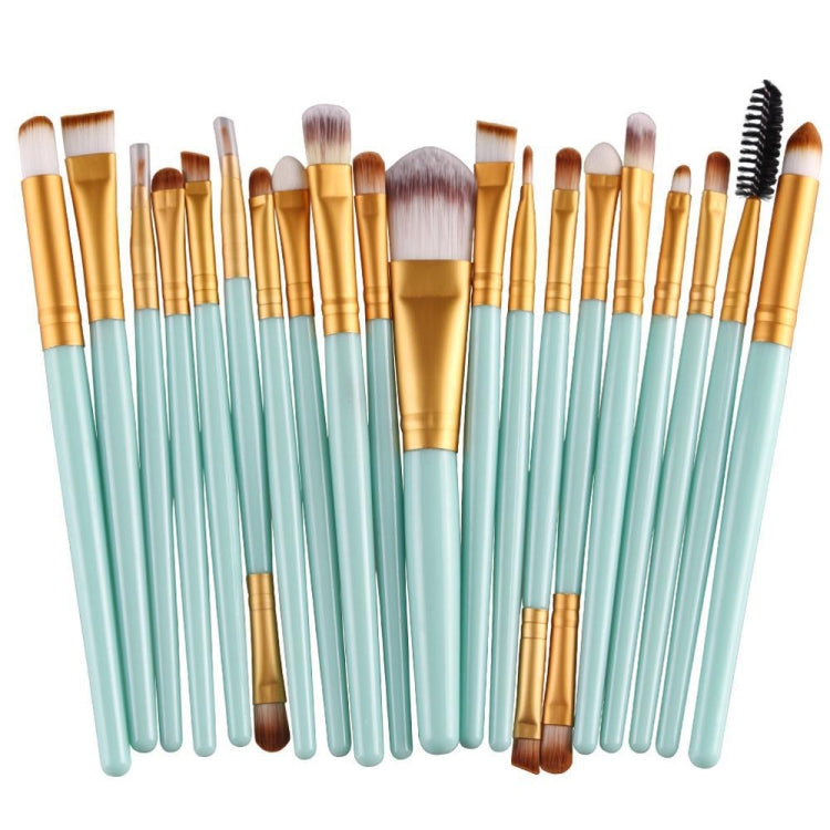 20pcs/set Wooden Handle Makeup Brush Set Beauty Tool Brushes, Coffee, Gold+Black, Black+White, Full Black, Black+Coffee, Brown+White, Gold+Pink, Brown+Green, Brown+Pink, Brown+Black, Gold+White, Gold+Green, Black+Green, Black+Pink, Brown+Purple        ...