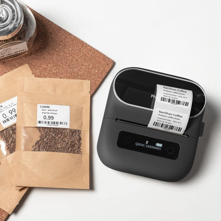 Phomemo M220 Jewelry Clothing Tags Bluetooth Thermist Strip Tag Printer