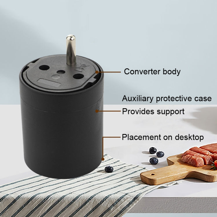 EU to Switzerland Convertible Plug With Ground Wire Travel Adaptor