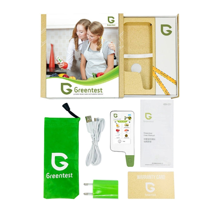 Greentest ECO6 Vegetable, Fruit, Meat Food Nitrate Water Quality Nuclear Radiation Environmental Detector, EU Plug