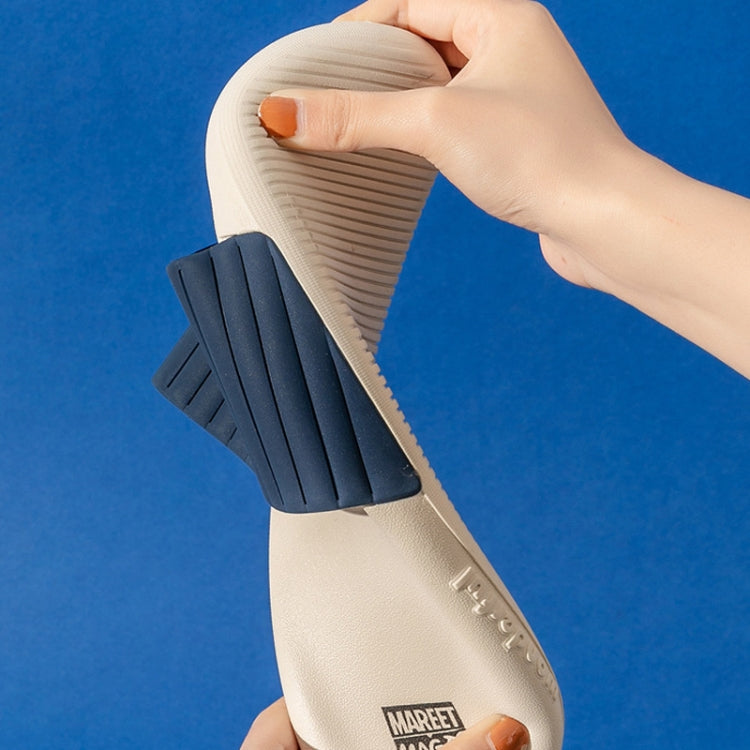 Men and Women Slippers Bathroom Bath Flip Flops Indoor Soft Sole Sandals, 42/43, 44/45