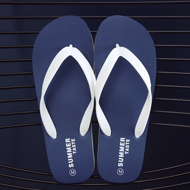 Men Slippers Student Flat Casual Non-Slip Flip Flops