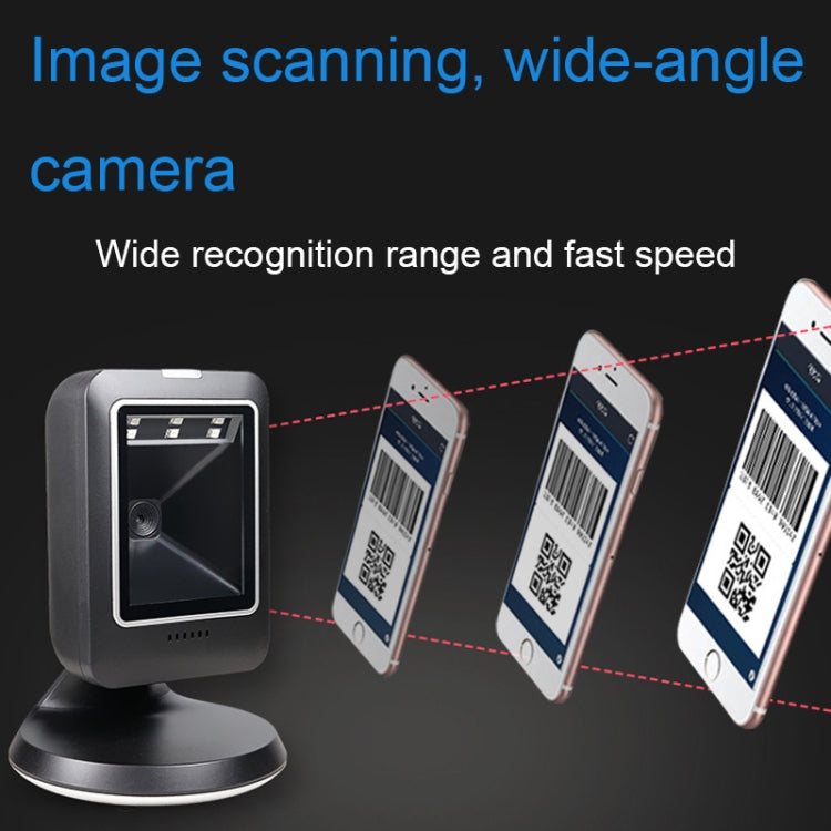 Supermarket Cashier Scanning Platform QR Code Payment Wired Handheld Barcode Scanner