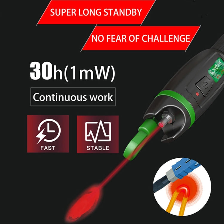 KomShine Metal Visible Laser Light Source Fiber Optic Red Light Pen