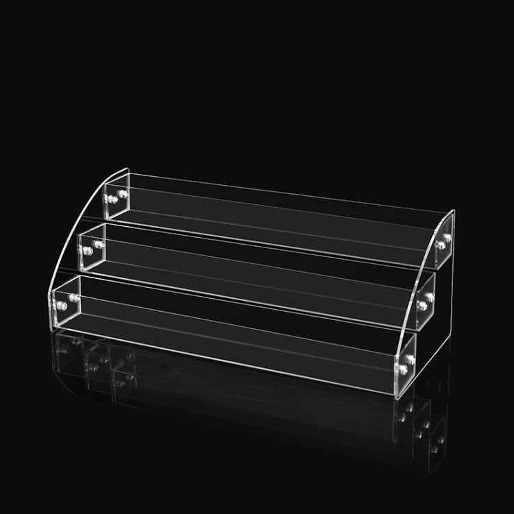 Acrylic Nail Polish Display Rack Transparent Ladder Stand Cosmetic Essential Oil Bottle Holder, 2 Layers, 3 Layers, 5 Layers, 6  Layers, 7 Layers