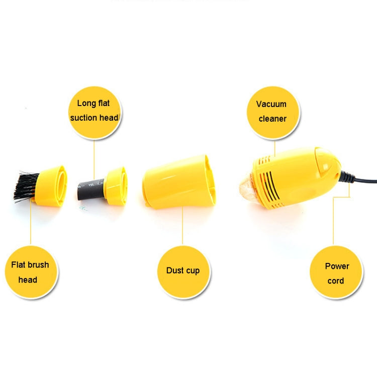 Mini USB Interface Keyboard Cleaning Brush Portable Computer Dust Remover