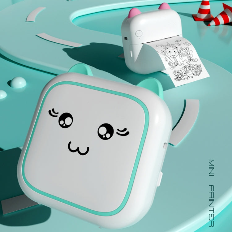 M5 Mini Cartoon Portable Bluetooth Printer Photo Thermal Printer