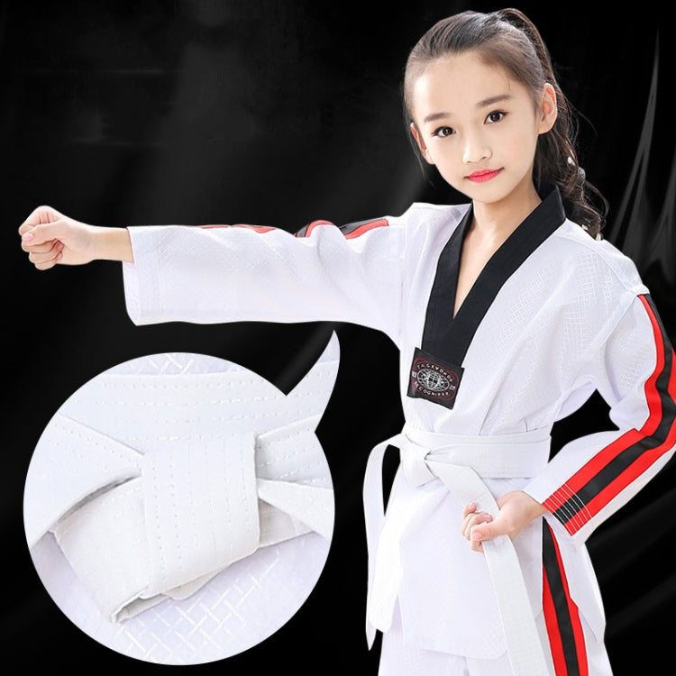 Grade Certified Taekwondo Belt Karate Waist Belt Taekwondo Uniforms Sash, 2.2m, 2.4m, 2.6m