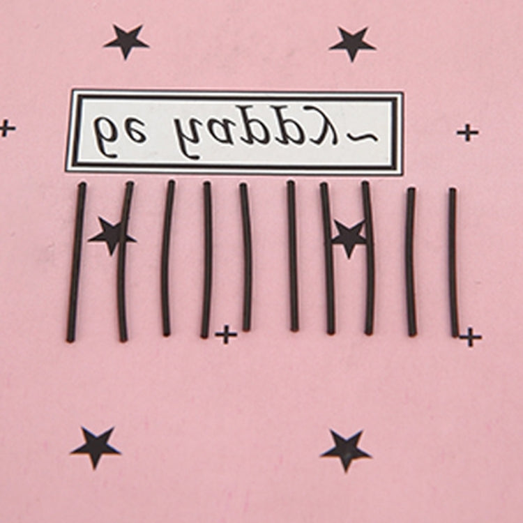 10pcs /Pack Plastic Ear Studs Ear Nurture Sticks Disposable Ear Pins Earrings