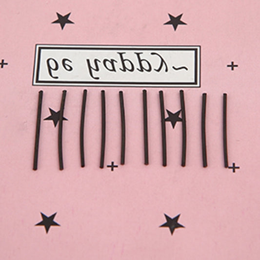 10pcs /Pack Plastic Ear Studs Ear Nurture Sticks Disposable Ear Pins Earrings