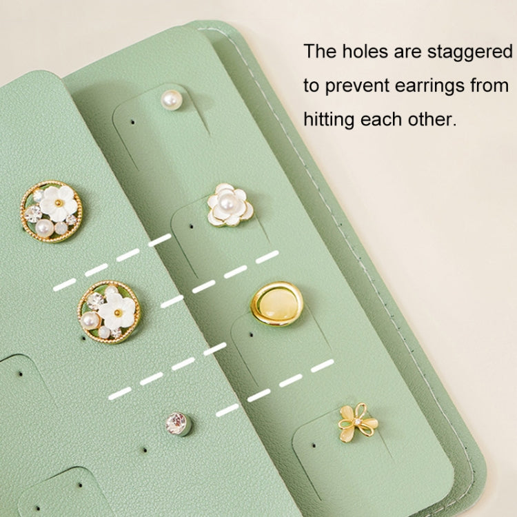 Book Shaped Jewelry Bag Large capacity Travel Portable Multifunctional Earring Storage Bag