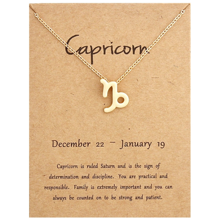 Zodiac Signs Necklace Electroplate Alloy Short Chain Jewelry, Aries Golden, Cancer Golden, Libra Golden, Virgo Golden, Leo Golden, Aquarius Golden, Pisces Golden, Taurus Golden, Capricorn Golden, Sagittarius Golden, Scorpio Golden, Gemini Golden       ...