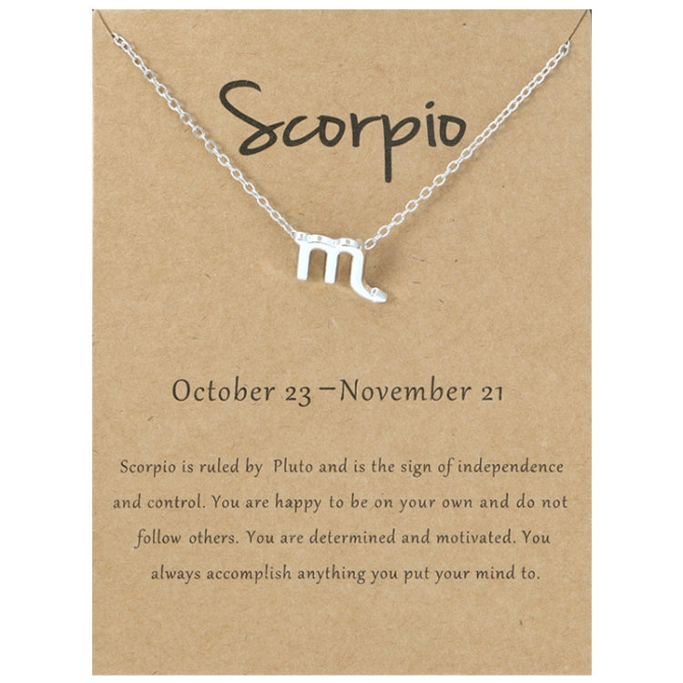 Zodiac Signs Necklace Electroplate Alloy Short Chain Jewelry, Aries Golden, Cancer Golden, Libra Golden, Virgo Golden, Leo Golden, Aquarius Golden, Pisces Golden, Taurus Golden, Capricorn Golden, Sagittarius Golden, Scorpio Golden, Gemini Golden       ...