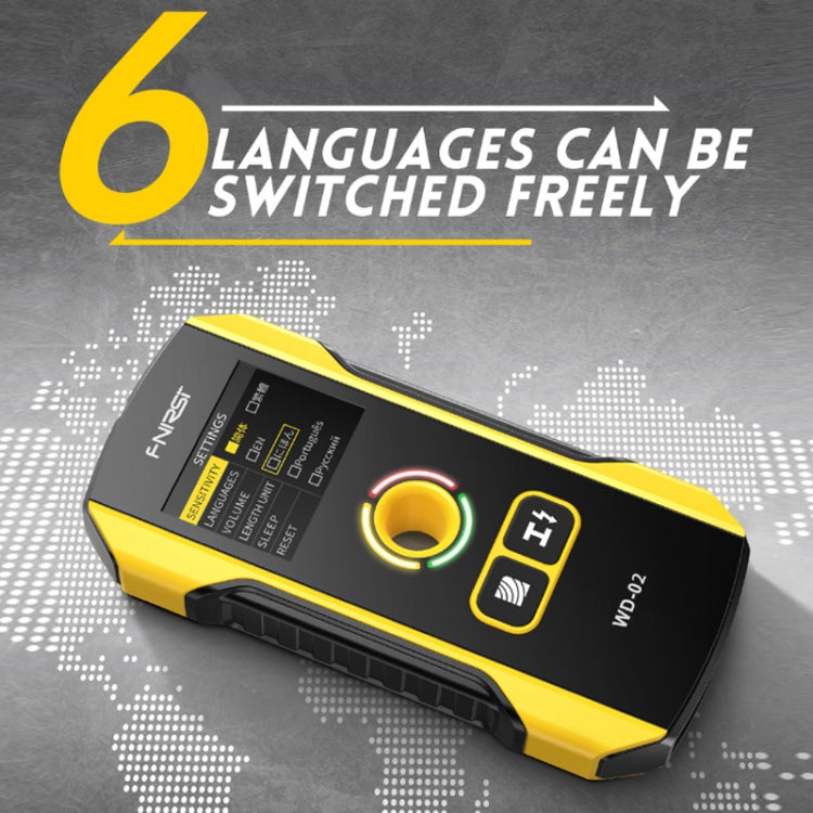 FNIRSI Multifunctional Wall Wire And Metal Rebar Detector