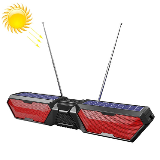 DV-880 Dual Solar Wireless Bluetooth Speaker Outdoor Long Radio