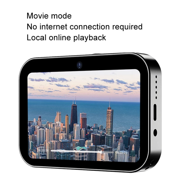 D6 CCD HD Digital Camera Movie Music Smart Camera Touch Screen Student Card Video Recorder, Excluding Memory