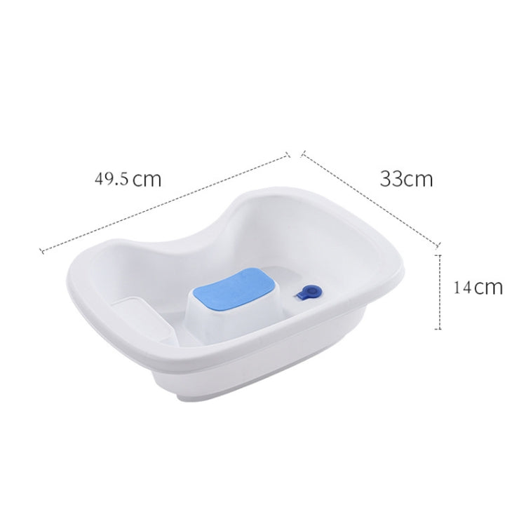 Portable Bed Shampoo Basin Hair Washbasin Sink Washing Hair in Bed for Injured, Elderly, Pregnant Women