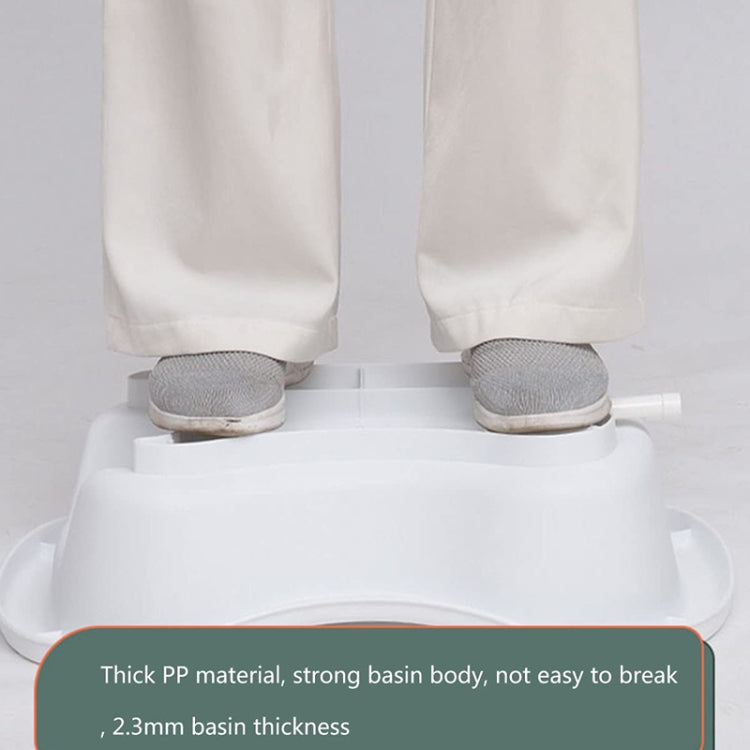 Portable Bed Shampoo Basin Hair Washbasin Sink Washing Hair in Bed for Injured, Elderly, Pregnant Women