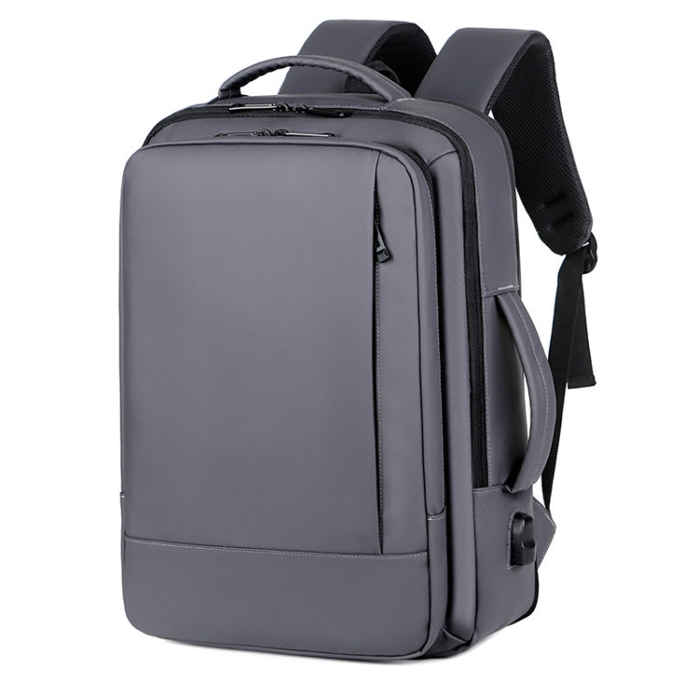 Expandable Business Waterproof Laptop Backpack With USB Port