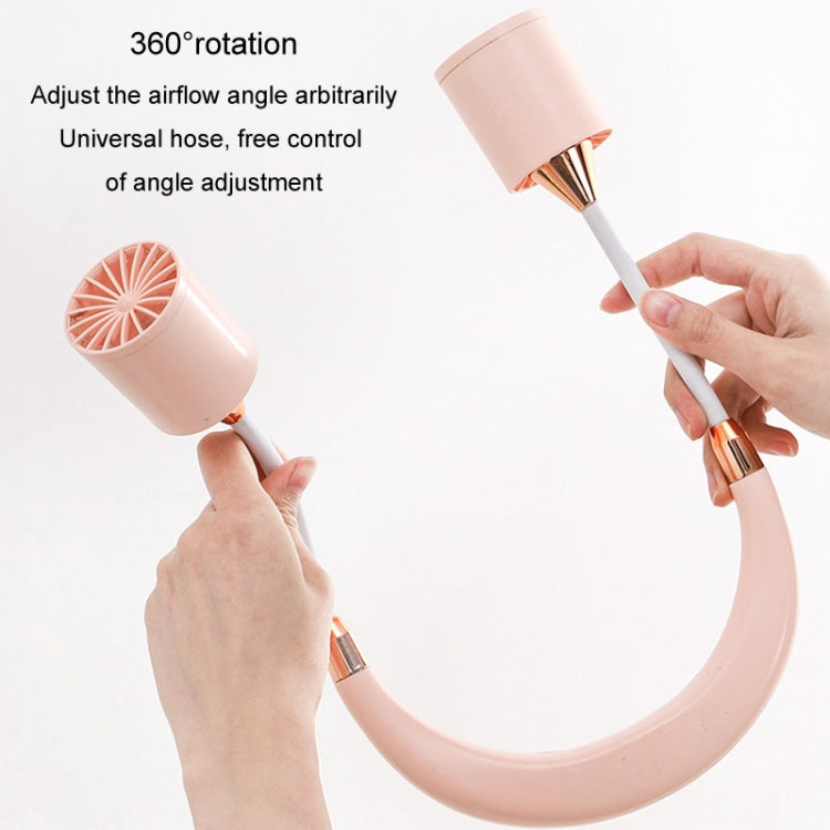 Portable Hanging Neck Fan USB Charging Long Life Outdoor Small Fan
