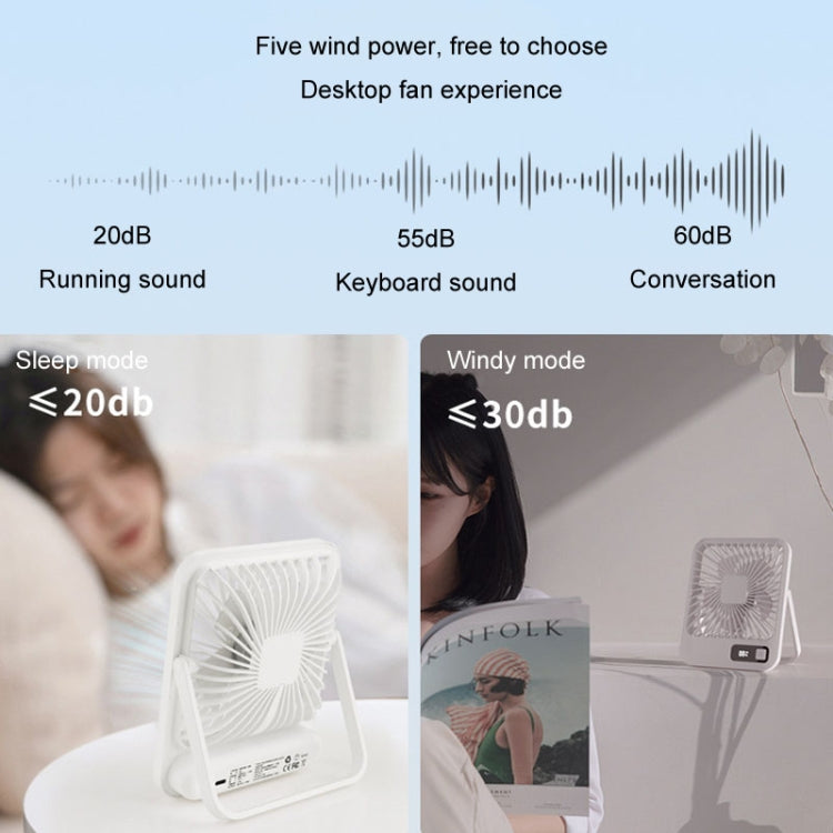 Home Desktop Wall Mounted Fan USB Portable Desktop Mini Fan