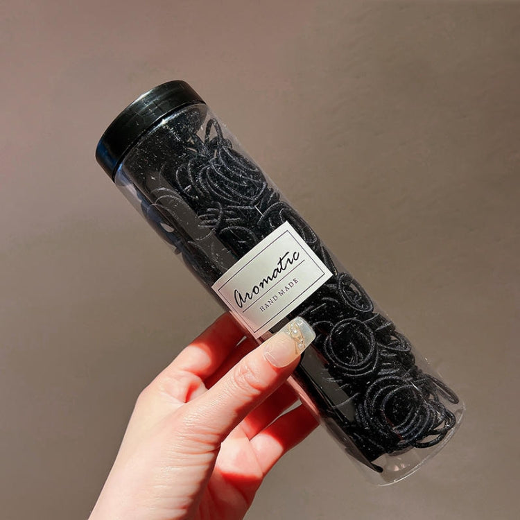 300pcs /Can Baby Elastic Hair Accessories And Hair Ties Children Non-Injury Hair Band