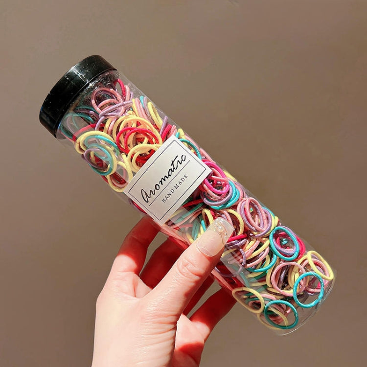 300pcs /Can Baby Elastic Hair Accessories And Hair Ties Children Non-Injury Hair Band