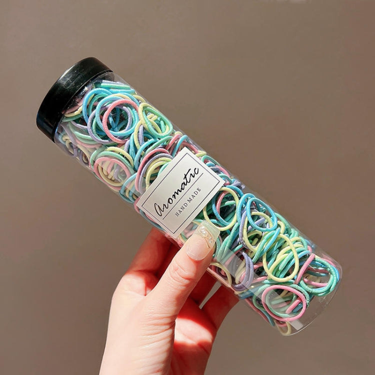 300pcs /Can Baby Elastic Hair Accessories And Hair Ties Children Non-Injury Hair Band