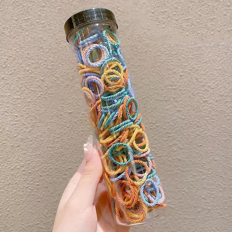 300pcs /Can Baby Elastic Hair Accessories And Hair Ties Children Non-Injury Hair Band