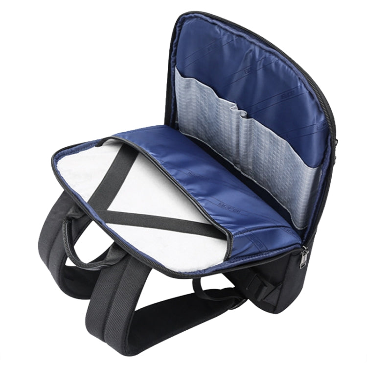 Bopai First-Layer Cowhide Business Commuter Waterproof And Lightweight Laptop Backpack, 61-122721