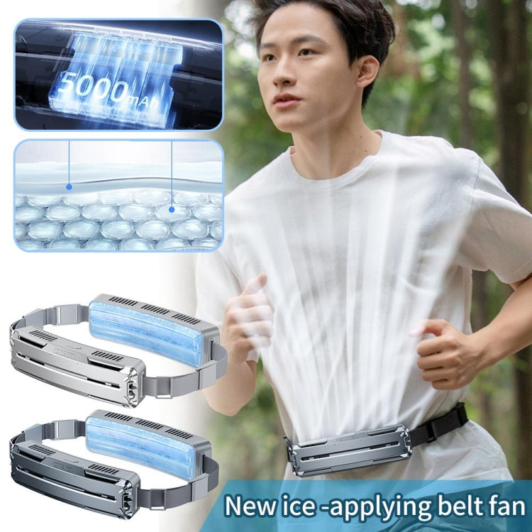 Ice Belt Outdoor Sports Cooling Fan Portable Mini Waist Fan
