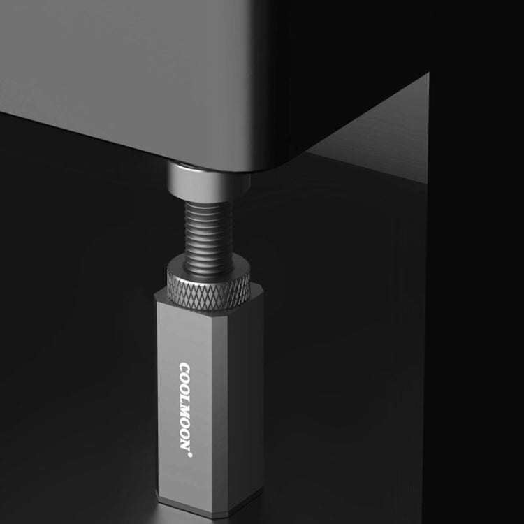 COOLMOON Graphics Card Stand Desktop Computer Graphics Card Vertical Top Support Bracket Screw Telescopic Support Rods, 2.8-5cm (Black), 2.8-5cm (Silver), 5-8cm (Black), 5-8cm (Silver), 7.5-12cm (Black), 7.5-12cm (Silver)