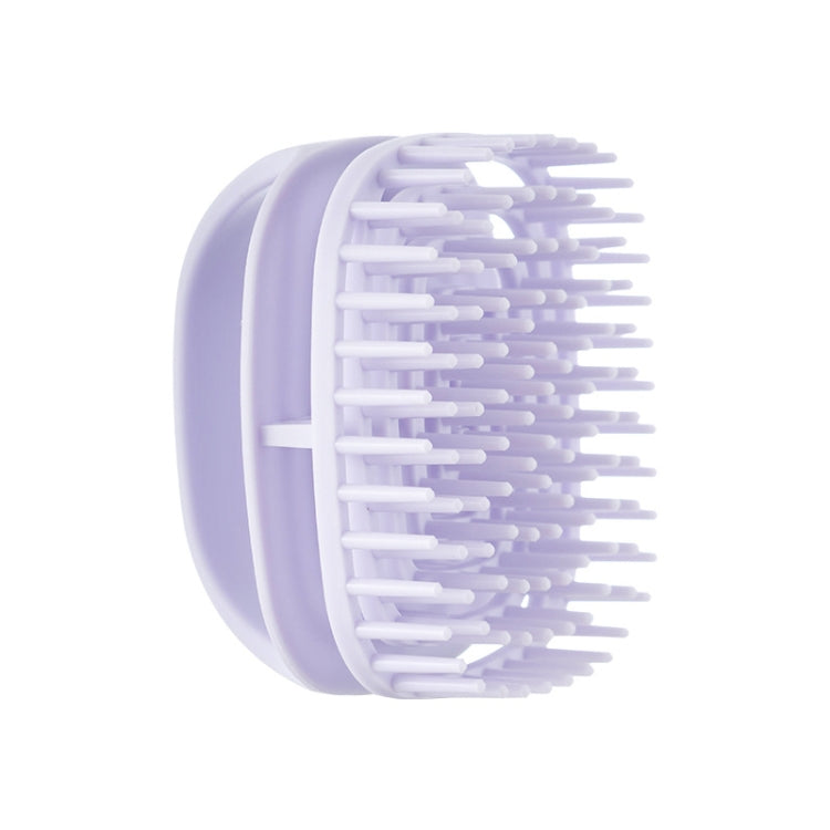 Silicone Shampoo Brush Clean Scalp Massage Brush Wet And Dry Handheld Shampoo Comb