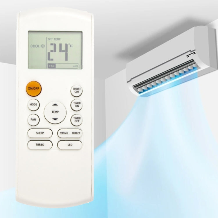 For Midea Air Conditioner RG57B-BGE Remote Control, RG57B-BGE