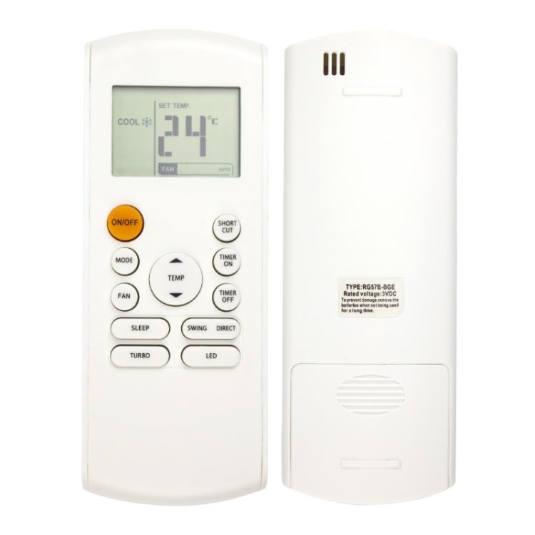 For Midea Air Conditioner RG57B-BGE Remote Control, RG57B-BGE