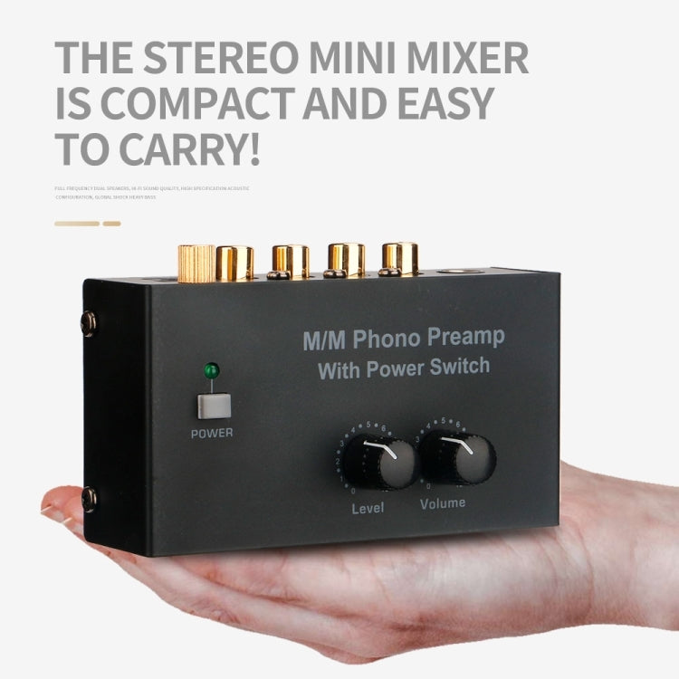 Vinyl Record Player Preamplifier, EU Plug